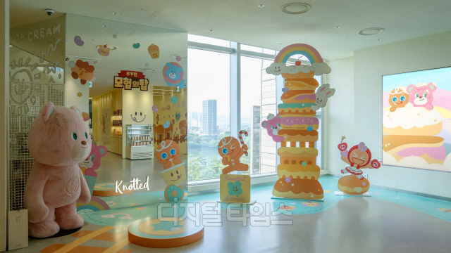 쿠키런 모험의 탑  팝업 스토어 전경. 데브시스터즈 제공